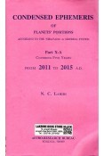Lahiri Condensed Ephemeris From 2011-2015